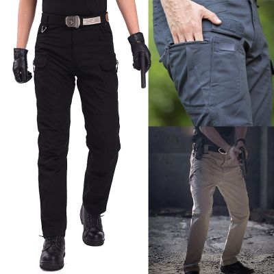 กางเกงขายาว กางเกงแทคติคอล ix7 สำหรับผู้ชาย