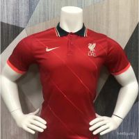 21/22 Liverpool Football Jersey Shirt Polo No Sponor Fans Issue Red White Plain Jerseys E2xl