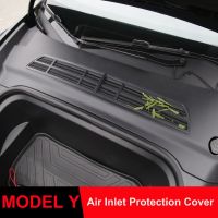 Insect-proof Net For Tesla Model Y Front Trunk Air-conditioning Cover Intake Grille Clean Air Inlet Accessories 2022