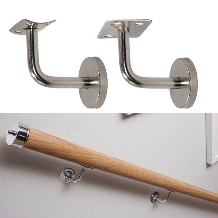 Handrail Bracket Bannister Wall Support Hand Rail Balustrade Mopstick