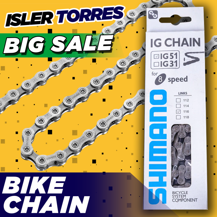 8 speed bike chain