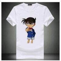 ✥ความจริงเกี่ยวกับ Detective Conan มีอนิเมะแขนสั้นเพียงชุดเดียวเสมอ เสื้อยืดเสื้อผ้าผู้ชายและผู้หญิง  HYBY