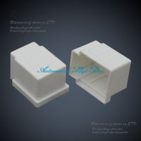 white Plastic solenoid valve cover Water valve lid Valves