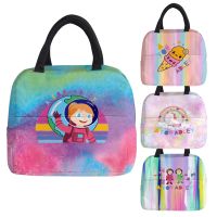 A for Adley Thermal Insulated Bag Ice Cream Unicorn Lunch Box Lunch Bags Portable Food Cooler Bags Tote Cooler Zipper Handbags