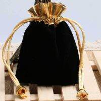 ❀❀ Exquisite fashion vintage pocket watch gold velvet bag gift long-term supply good choice for