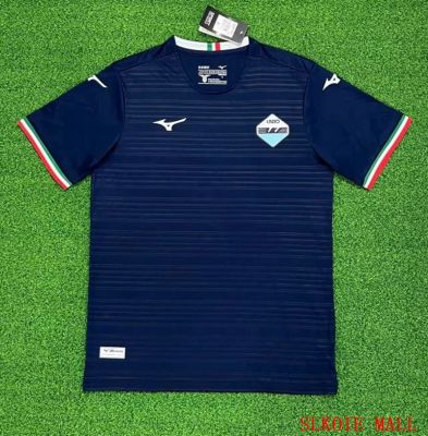 Lazio Away เสื้อ23-24คุณภาพของไทยเสื้อแข่งฟุตบอลรุ่นแฟน