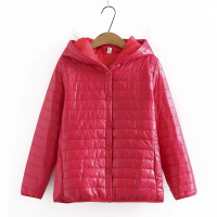 【มีไซส์ใหญ่】Plus Size L-4XL Womens Button Up Winter Coats Casual Female Outerwear