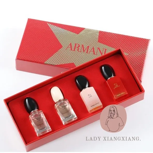 Original perfume Giorgio Armani Si Mini Set (EDP, EDT) 7ml *4pcs | Lazada PH