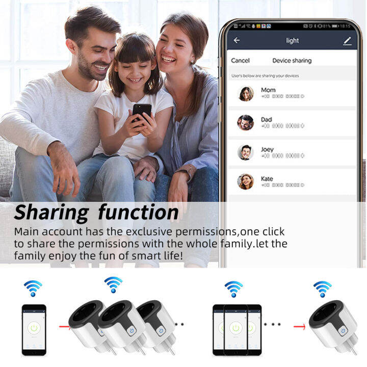 axus-tuya-wifi-สมาร์ทเสียบ16a20a-สหภาพยุโรปซ็อกเก็ตอัจฉริยะที่มีการตรวจสอบพลังงานฟังก์ชั่นจับเวลาการควบคุมเสียงสนับสนุน-alexa-home