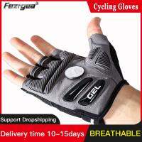 hotx【DT】 2023 Half-Finger MenS And WomenS Cycling Gloves Silicone Shock-Absorbing Breathable