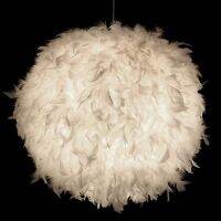 Nordic Style Feather Ceiling Pandant Light Shade Morden Bedroom Living Room Lampshade Indoor Restaurant Hotel Decoration Lamp