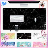 LY Modern Mouse Pad Rubber Desk Cushion Mice Mat Laptop Marble Grain Large Home Office Gaming Keyboard/Multicolor