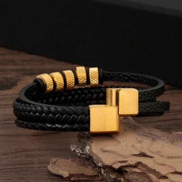 fashion-braided-leather-bracelet-classic-multilayer-mens-beaded-bracelet-with-frosted-magnetic-buckle-new-year-men-gift