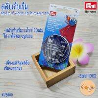 ตลับเก็บเข็ม รวมไซซ์ Needles of various size in compact box Prym Germany #128600