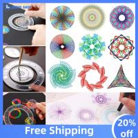 ZIDRYR SHOP 5/12/22PCS ล้อเฟืองประสาน Spirograph พลาสติกทำจากพลาสติก รูปทรงพิเศษ ไม้บรรทัดรูปทรงเรขาคณิต ทนทานต่อการใช้งาน ชุดของเล่นวาดรูป นักเรียนก็อก