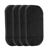 ✐✙ 4 PCs Black Magic Sticky Pad Anti Slip Mat Car Dashboard for Cell Phone