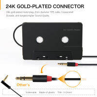 Universal Aux Adapter รถเทปเสียง Mp3 Player Converter 3.5มม. ปลั๊กแจ็คสำหรับ IPod MP3 AUX Cable CD Player