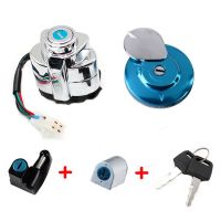 Ignition Fuel Gas Cap Steering Lock Set For Honda Steed VLX 400 VLX 600 CA250 Magna250 Shadow VT600 VT400 VT750