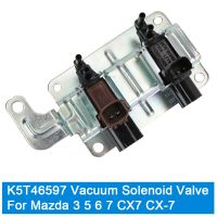 วาล์วขดลวดสูญญากาศรถเริ่มต้นสำหรับ2.3L 2.0L Mazda 3 5 6 CX7 2.5L 3.7L 4M5G-9A500 LF82 4M5G9A500 LF8218740 K5T81777มอเตอร์ K5T46597ชิ้นส่วนยานยนต์อะไหล่วาล์วเครื่องยนต์