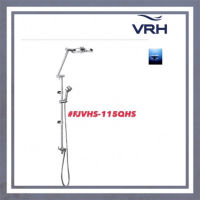 โปรโมชั่น+ #VRH#ชุดฝักบัวRAIN SHOWERปรับ2ระดับ วาล์วเดี่ยวแบบติดผนัง พร้อมหัวฝักบัวขนาด8”และฝักบัวมือถือขนาด2.5”#FJVHS-115QHS ราคาถูก ก๊อกน้ำ ก๊อกเดี่ยวอ่างล้างหน้าแบบก้านโยก ก๊อกเดี่ยวอ่างล้างหน้าอัตโนมัติ ก๊อกเดี่ยวก้านปัดติดผนัง