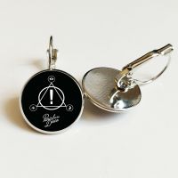 Mysteries of Music Band Panic At The Disco Series Art jewelry Glass Cabochon Fashion Charm Handmade earring Music party gift