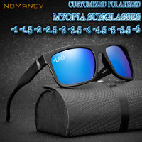 2019 Promotion Custom Made Myopia Minus Prescription Polarized Large Colorful Mirror Retro Fashion Sunglasses -1 To -6