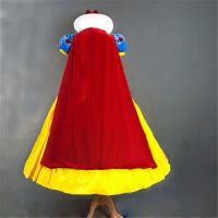 Adult Cosplay Dress Snow White Girl Princess Dress Women Adult Cartoon Princess Snow White Halloween Party Costume