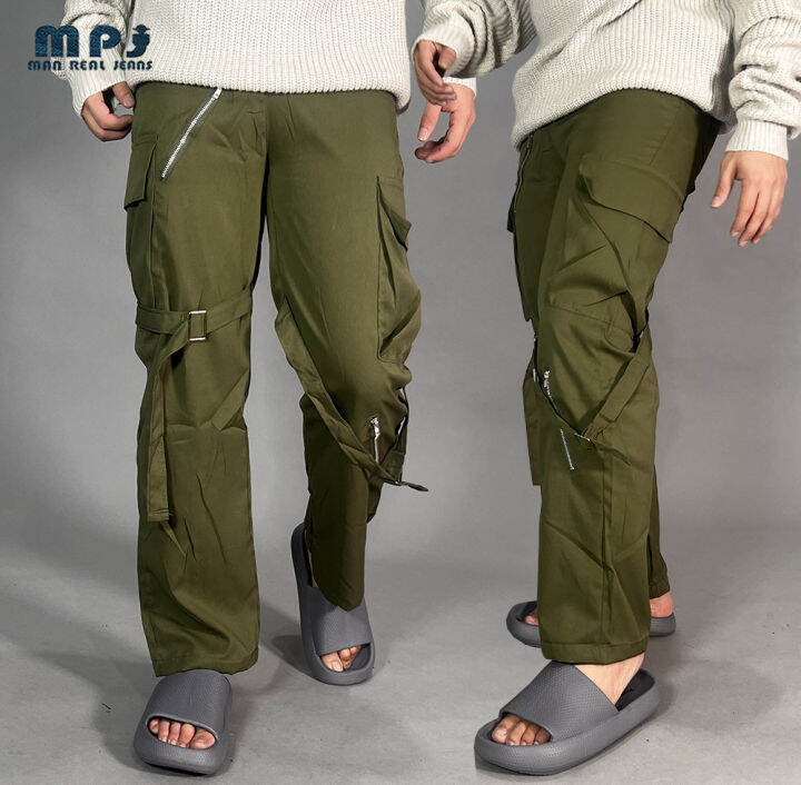 MPJ MultiPockets Korean Cargo Pants For Men and Women Lazada PH