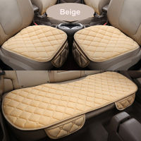 Winter Warm Car Seat Cover Soft Velvet Plush Car Seat Cushion Front Back Rear Car Chair Pad Universal 5 Seats Protector