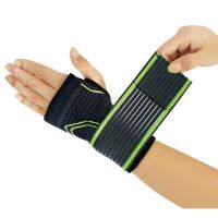 【CW】 Weaving Pressurized Elastic Bandage Wrist Support Crossfit Powerlifting Gym Protector