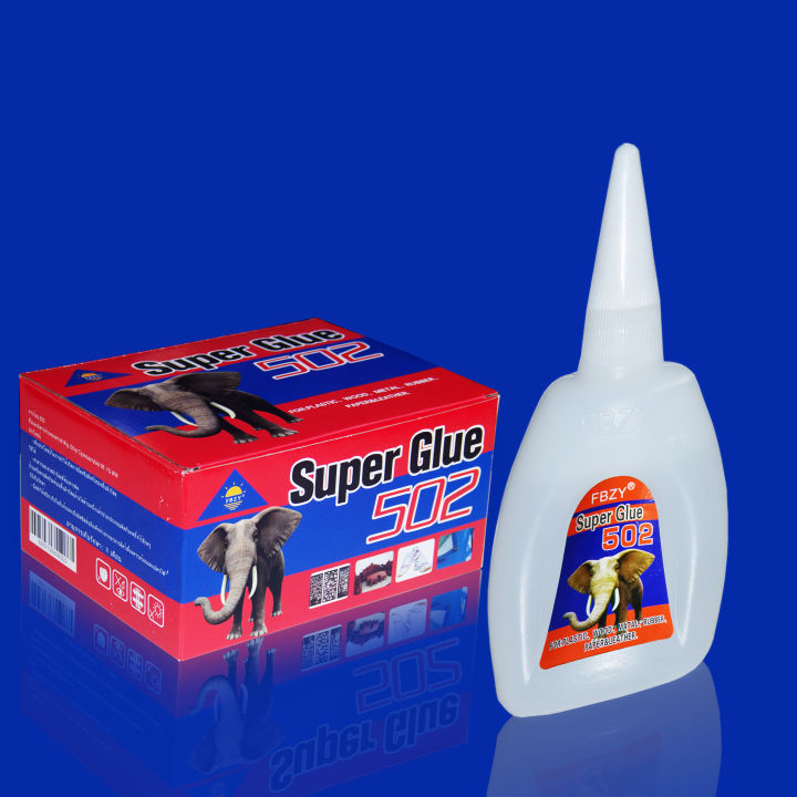 กาวร้อน-สำหรับงานป้ายไวนิล-เฟอร์นิเจอร์-ไม้แกะสลัก-502-super-glue50g1ขวด