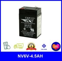 [พร้อมส่ง] แบตเตอรี่แห้ง Ups NV 6V-4.5AH มีประกัน ราคาถูก