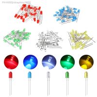 ❏❒▩ 100 Pcs Led Diodes Mini 3mm Lights Emitting Diode Assortment Red Green Blue Yellow White Micro Lamp Electronic Project Kit