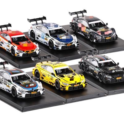 1:43 Scale RMZ City Toy Diecast Vehicle Model BMW M4 DTM Super Factory Team Racing Sport Car Educational Collection Gift Display