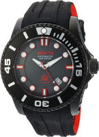 Invicta Mens 20205 Pro Diver Analog Display Automatic Self Wind Black Watch