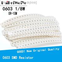 100PCS/LOTE 0603 SMD Resistor 0R-10M 1/8W 0 1 10 100 150 220 330 ohm 1K 2.2K 10K 100K 0R 1R 10R 100R 150R 220R 330R