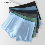 SINRANSINYA Men s underwear - Ice silk underwear for men Baggy slim