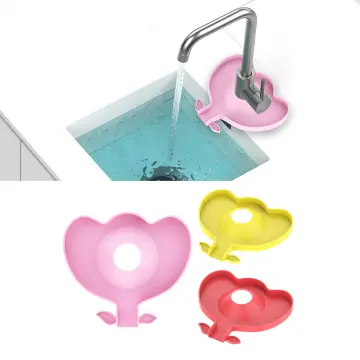 Faucet Splash Guard Pad Drying Water Splash Pad Silicone Mat Sink Kitchen  Faucet