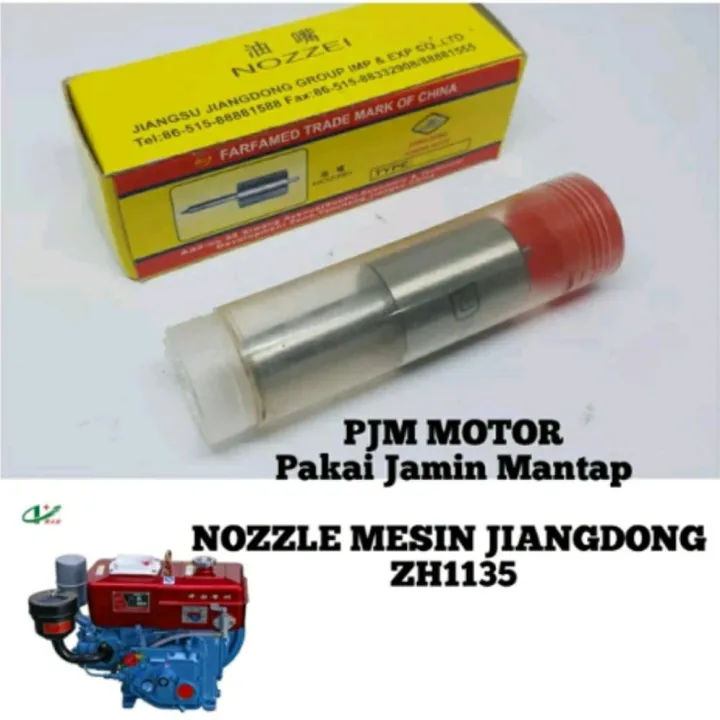 Zh1135 Nozzle Nozle Nozel Nojel Spuyer Pompa Minyak Mesin Diesel Jiang Dong 35 Pk Original Lazada Indonesia
