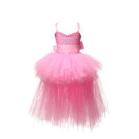 Baby Girl Princess Dress Tutu Cocktail Mesh Girl Vestido Birthday Carnival Halloween Ball Gown Dress Costume Clothes 1-14Y