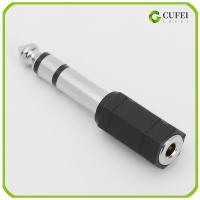 CUFEI 3.5mm Jack to 6.35mm ตัวเชื่อมต่อ ตัวแปลง ปลั๊กแปลง ชายกับหญิง อะแดปเตอร์สายหูฟัง แจ็คไมโครโฟน ปลั๊กหูฟัง