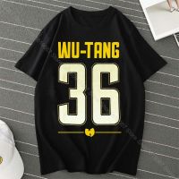 เสื้อผ้าผชเสื้อกีฬาแขนสั้น ลายทีม Wu Tang Clan Shirsey 36 Mesh Jersey Merch Tv Ghoul Alt ขนาดใหญ่ สําหรับผู้ชายS-5XL  YB73