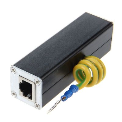 RJ45 Plug Ethernet Network Surge Protector Arrester 100MHz