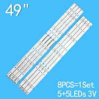 ไฟแบล็คไลท์3V 10 940มม. สำหรับ LED49N3000U JL.D490A1330-003ES-M 49นิ้ว HD490K3U81-L2K1 LED