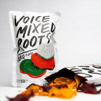 Voice Mixed Root Chips มันหวานอบกรอบ รสบาร์บีคิว