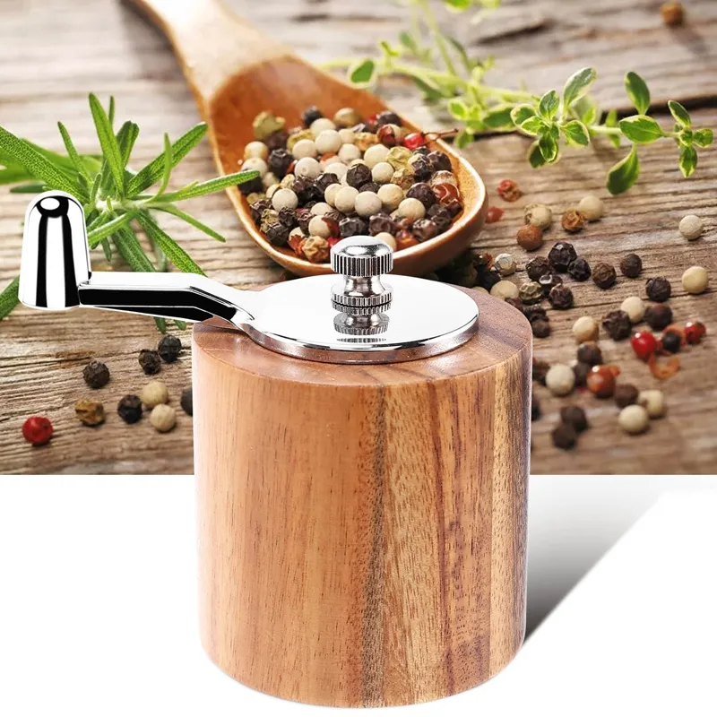 Salt Mill and Pepper Grinder Set, Pepper Mill, Salt Shakers with Adjustable  Ceramic Rotor - Wood Pepper Grinder and Salt Mill for Your Kitchen - China  Wood Salt and Pepper Mill Set