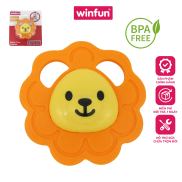 Gặm nướu mềm hình sư tử BPA Free an toàn cho bé Winfun 0164