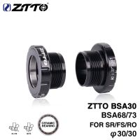 ZTTO ชุด BSA30จักรยานแบริ่งภายนอกน็อตยึดช่วงล่างเซรามิก68 BSA 68 73 MTB สำหรับ386 30Mm Crankset