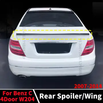 Rear Trunk Spoiler Wing Air Deflector Boot Lip Body Kit Tuning For