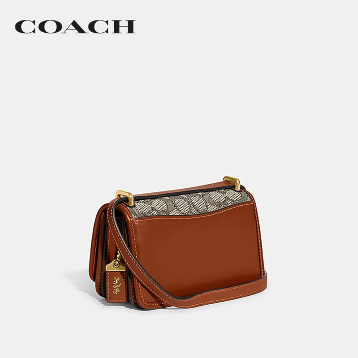 coach-กระเป๋าสะพายข้างผู้หญิงรุ่น-bandit-crossbody-in-signature-textile-jacquard-สีน้ำตาล-cd726-b4ta7